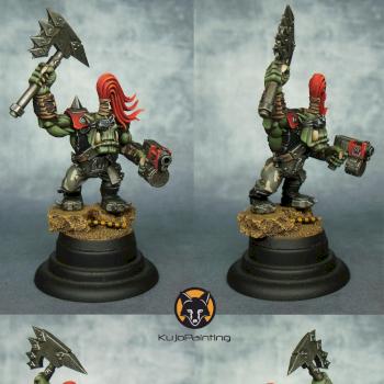 Evil Sunz Ork Nob 2 by KujoPainting