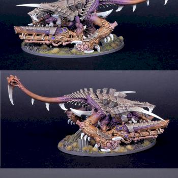 Tyranid Barbed Hierodule of Hive Fleet Titan coversion by The_Arch1tect