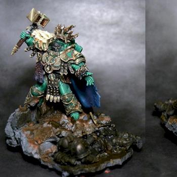 Vulkan Primarch of the Salamanders by Aresius