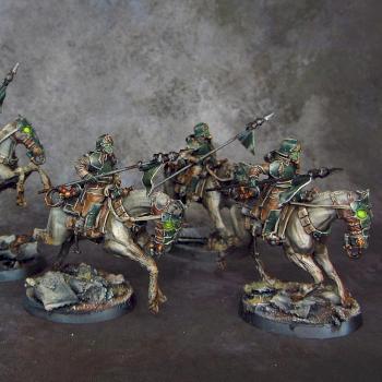 Death Korps of Krieg Cavalry - conversion by Awaken Realms
