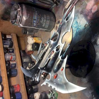 Dark eldar razor wing jet fighter by Surfersi360