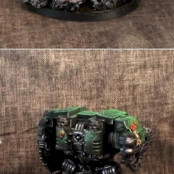 Dark Angels Dreadnought by Pahaere