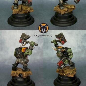 Evil Sunz Ork Nob 4 by KujoPainting