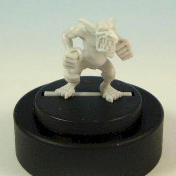 Fantasy Football Goblin Thug by Battleaxe Miniatures
