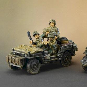 101st Airborne Jeeps from Warlord Games by icemansk