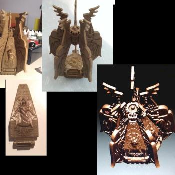 blood angel drop pod by AscianellaRoccia