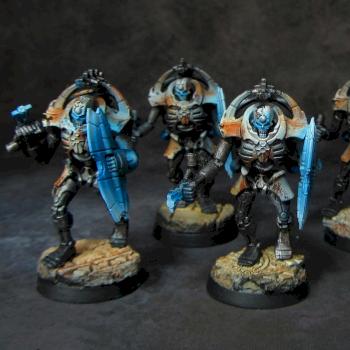 Necron Triarch Praetorians by Awaken Realms