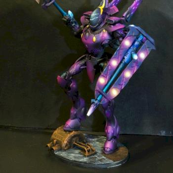 Eldar wraithknight by Heavy
