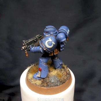 Ultramarine Tactical Marine by windcode