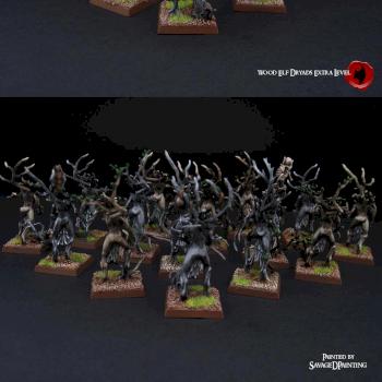 Wood Elf Dryads by SavageDPainting