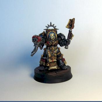 Space Marines Terminator Chaplain by Il80