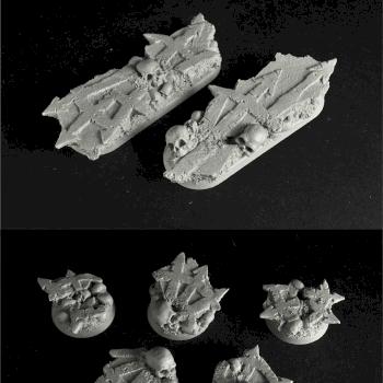 Cursed Earth Bases by Scibor
