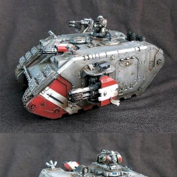 Grey Knights Land Raider by Yellow Spacemarine