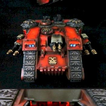 Khorne Land Raider by Rickfactor