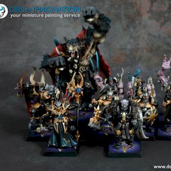 Chaos Warband by DEN of IMAGINATION
