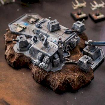 Asteroid Base for X Wing Miniatures by Averon