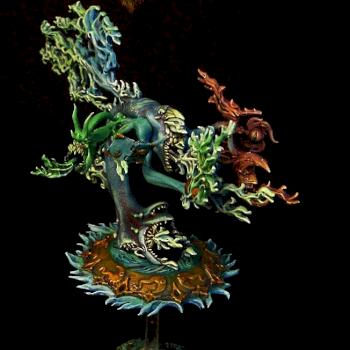 Daemons of Chaos Lord of Tzeench on Disc by slawek