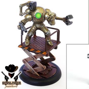 Malifaux Mechanical Attendant by Runoved