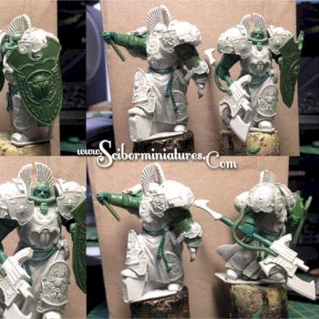 Sci-Fi Egyptian Warriors work in progress by Scibor