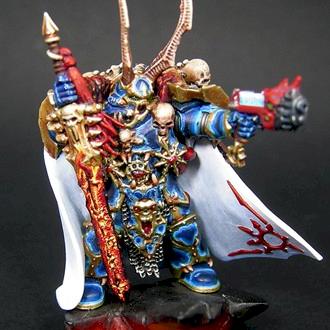 Jabari - Thousand Sons Sorcerer Lord by Skits
