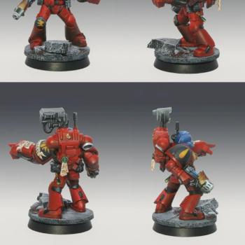 Blood Angel Devastator Squad Sgt by nels0nmac