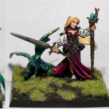 Elven Mage by freakangel