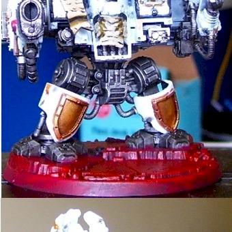 Luna Wolves Dreadnought by Novasry
