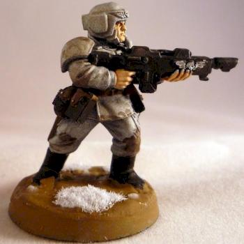 Imperial guardsman in winter camo by Abelbabel