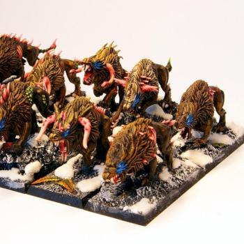 Beastmen Warhounds by robsontpm