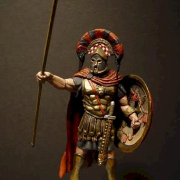 Spartan Officer 54mm Painted by MIKE81