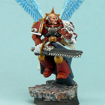 Blood Angels Sanguinary Priest by MiG