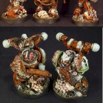 Death Guard Plague Marines Unit 6 by Xcorac