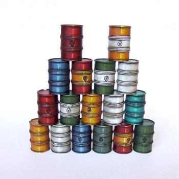 oil barrels by aurelio
