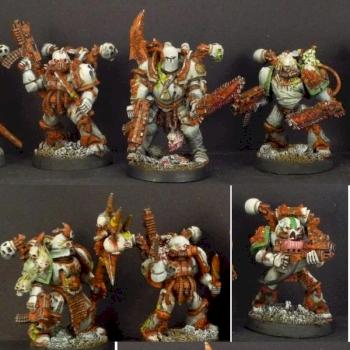 Death Guard Plague Marines Unit 5 by Xcorac