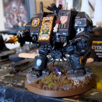 Black Templar Dread by IrwinRommel