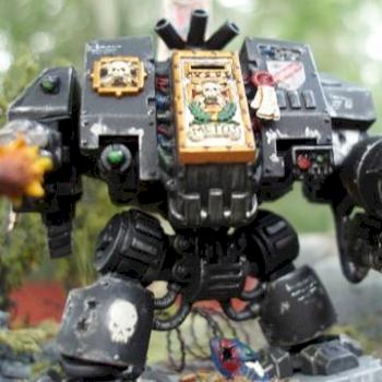 Black Templar Dread by IrwinRommel