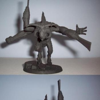 Beastmen Ghorgon by thewindago