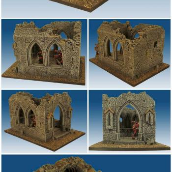 Ruined Gothic Shrine by advancedterrain