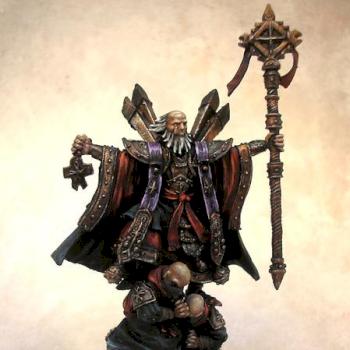 Hierarch Severius, Epic Warcaster of Menoth by Lobster