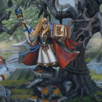 High elf mage by freefall199