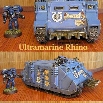 Ultramarine Rhino by Ringwraith