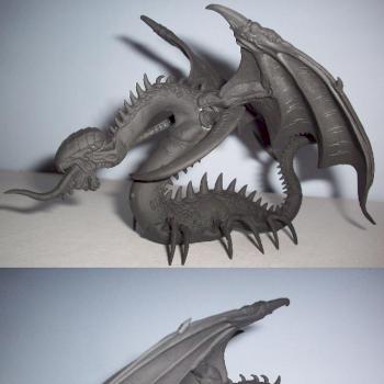 Beastmen Jabberslythe by thewindago