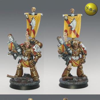 Blood Angel Captain Tycho by nels0nmac