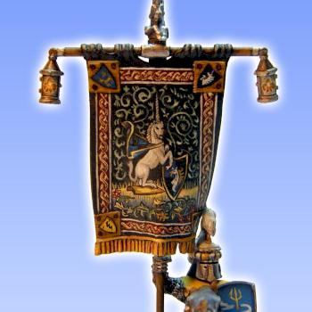Bretonnian Knights of the Realm Standard Bearer by Stanley