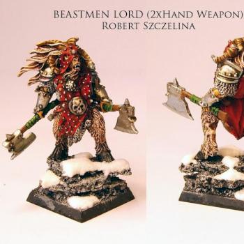 Beastmen hero by robsontpm
