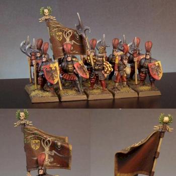EMPIRE STATE TROOPS WITH HALBERDS (x10) MASTER PAINTED by king030
