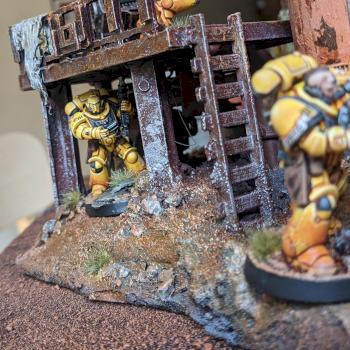Imperial Fist Intercessor by Ian Alexander