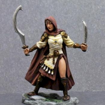 Dark Sword Female Eastern Warrior by superbug983