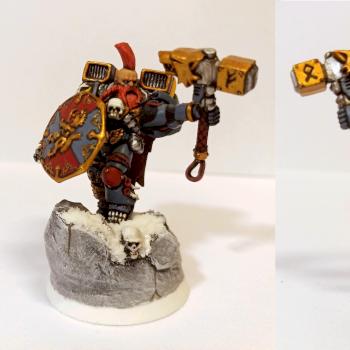 Space wolves wolf guard with jump pack by Ulfhrafn Grim