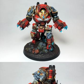 Blood Angels Contemptor Dreadnought by birdsareback